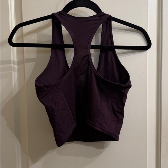 Gymshark Plum Racerback Longline Sports Bra - Picture 3 of 4